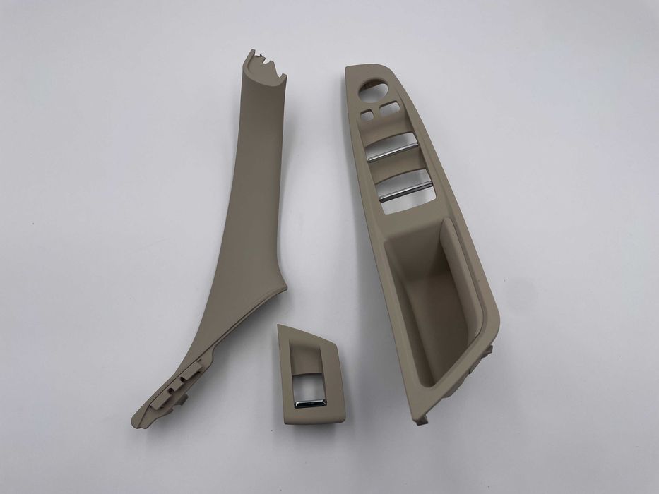 Set manere usa interior complet fata spate crem oyster BMW Seria 5 F10