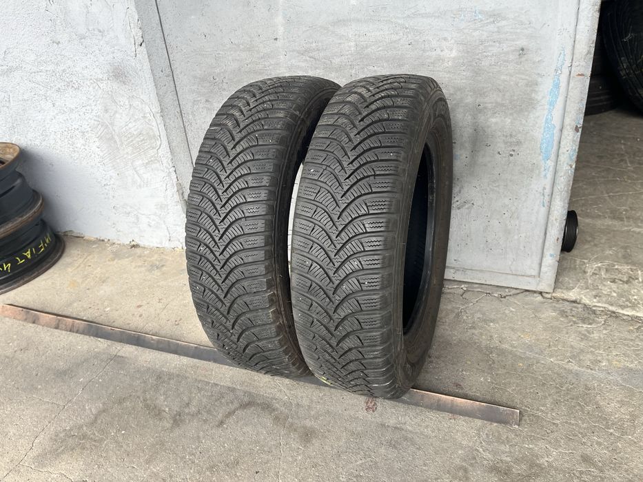 2 бр. зимни гуми 165/70/14 Hankook DOT 1120 6 mm