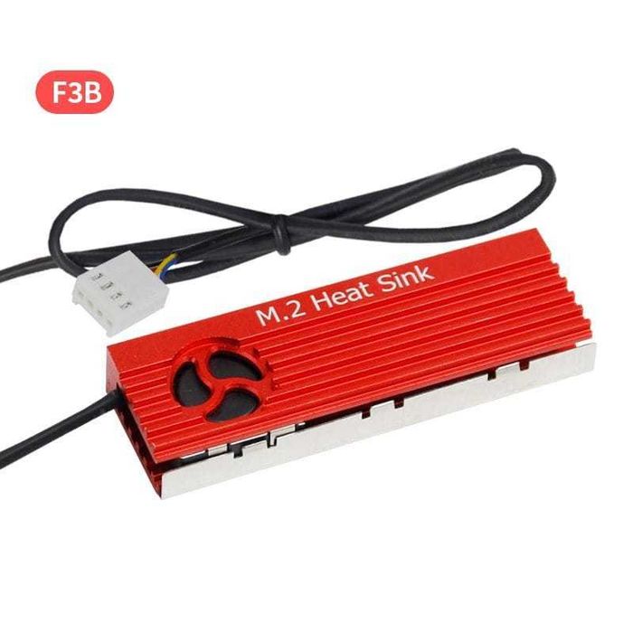 Радиатор М2 с кулером (black/red)