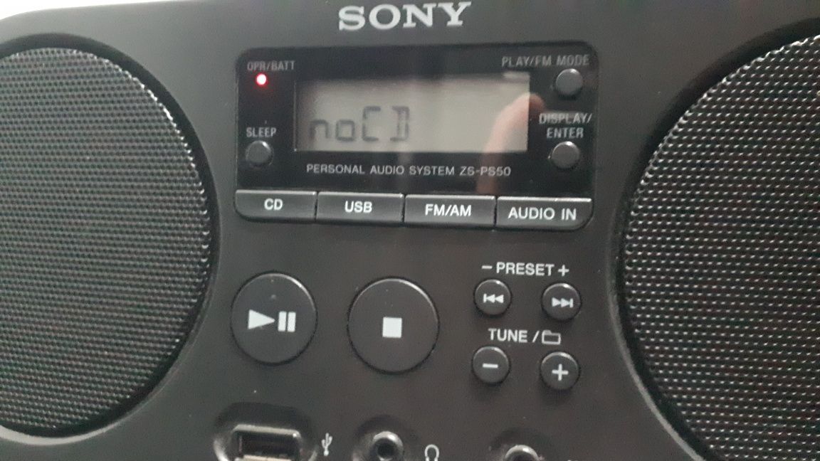 Radio Cd Sony ZS-PS50 cu usb Transport gratuit