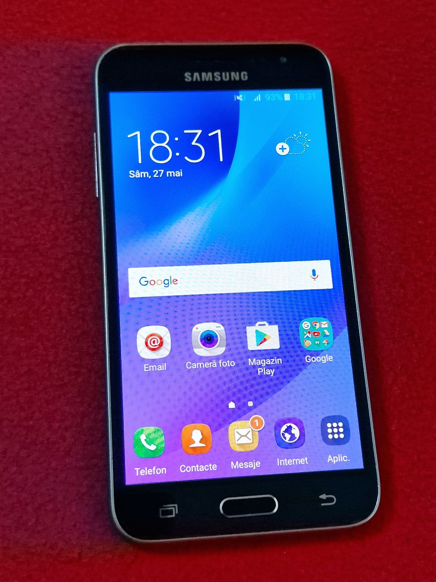 Samsung Galaxy J3 Model 2016, Impecabil, Liber de rețea, Pret fix 220.