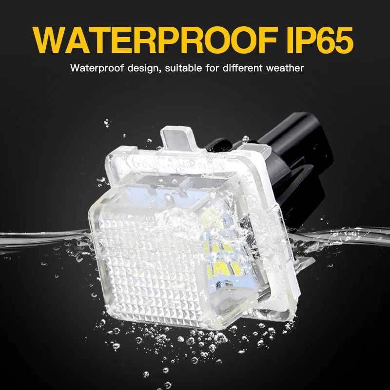 LED плафони заден регистрационен номер Mercedes W204 W212 W221 W216