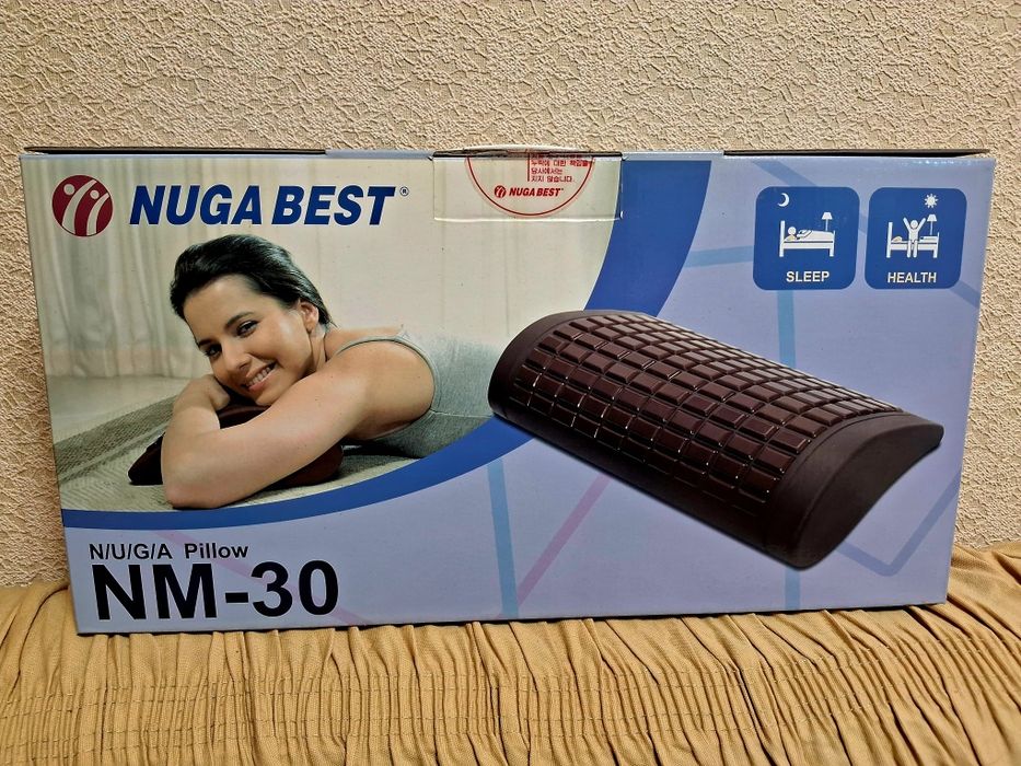 Турманиевая подушка-массажер Nuga Best NM-30.