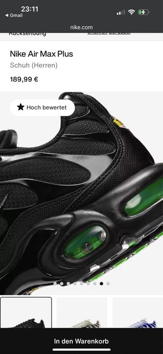 Nike Air Max Plus Tn 42 (26.5 cm) 100% originali