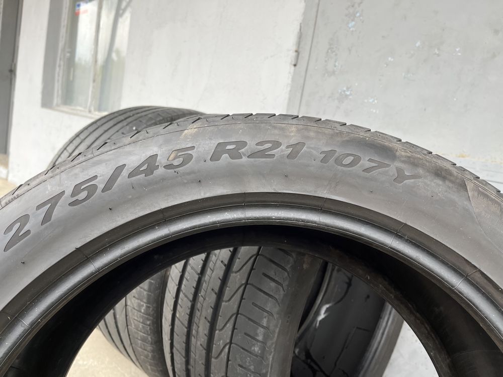 4 бр. летни гуми 315/40/21 и 275/45/21 Pirelli DOT 2215 2x4 mm 2x6 mm