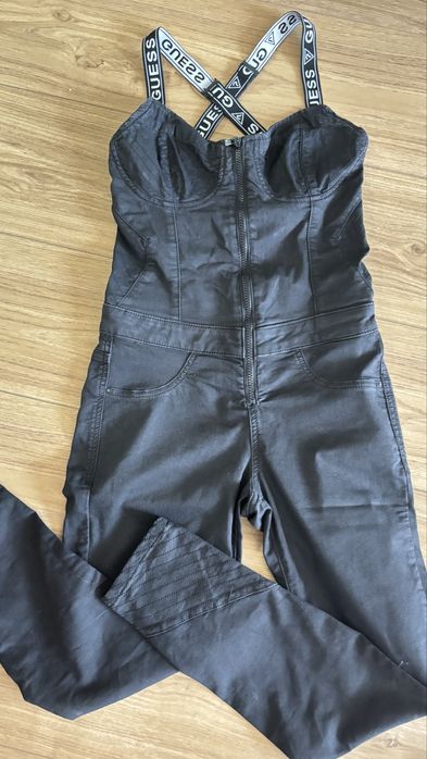 Черен гащеризон GUESS, XS-S размер