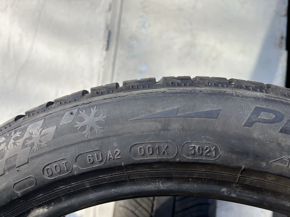 2 бр. зимни гуми 265/40/19 Michelin PA4 NO DOT 3021 4 mm