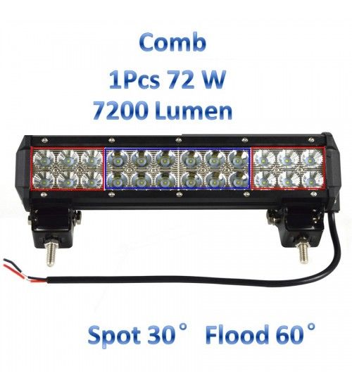 Led Bar 72 W. 7200 LM  si Garantie 1 an