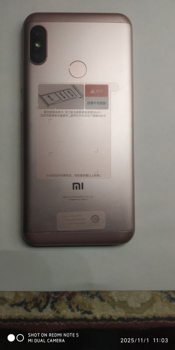 Redmi 6Pro 8ядер проц. 32память
