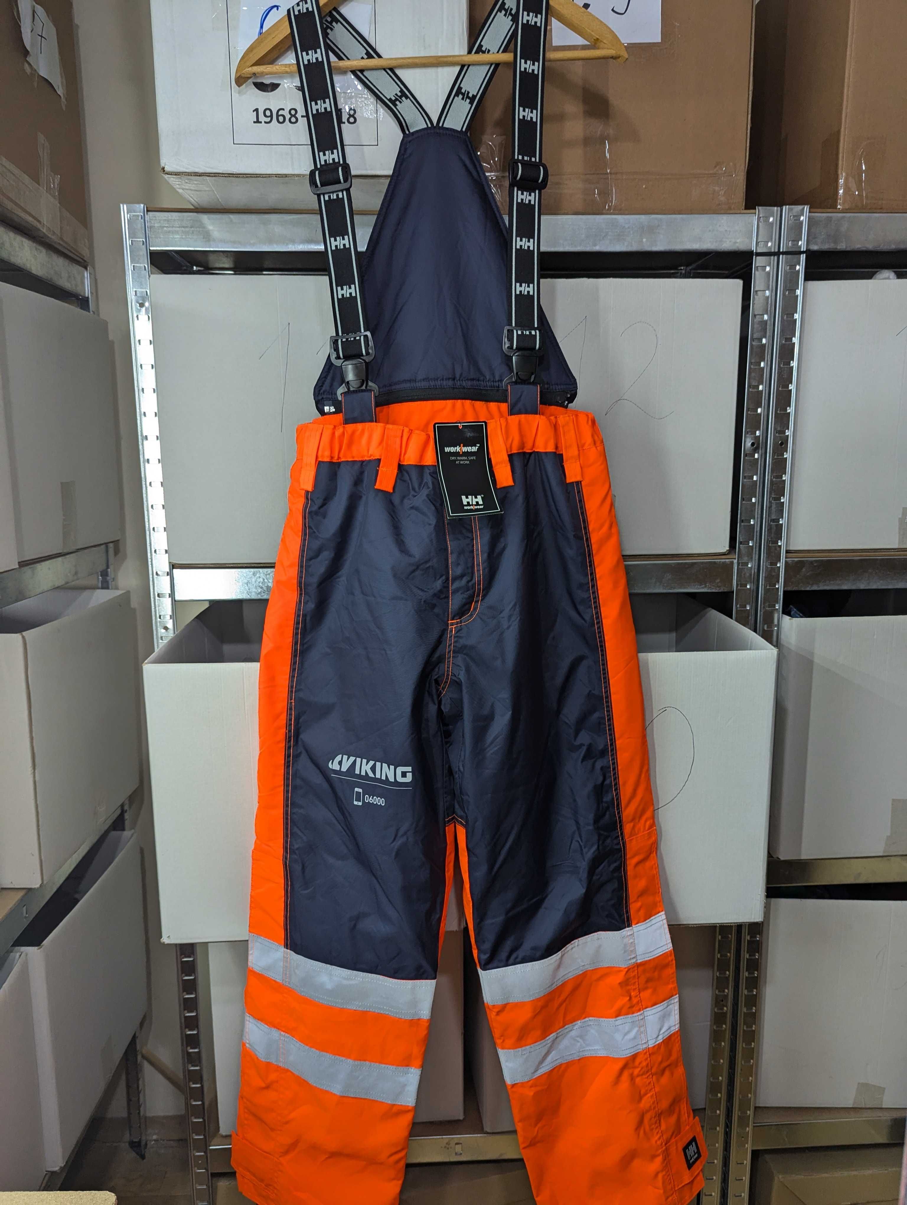 Helly Hansen НОВ Работен Гащеризон Мъжки Размер S Светлоотразителен