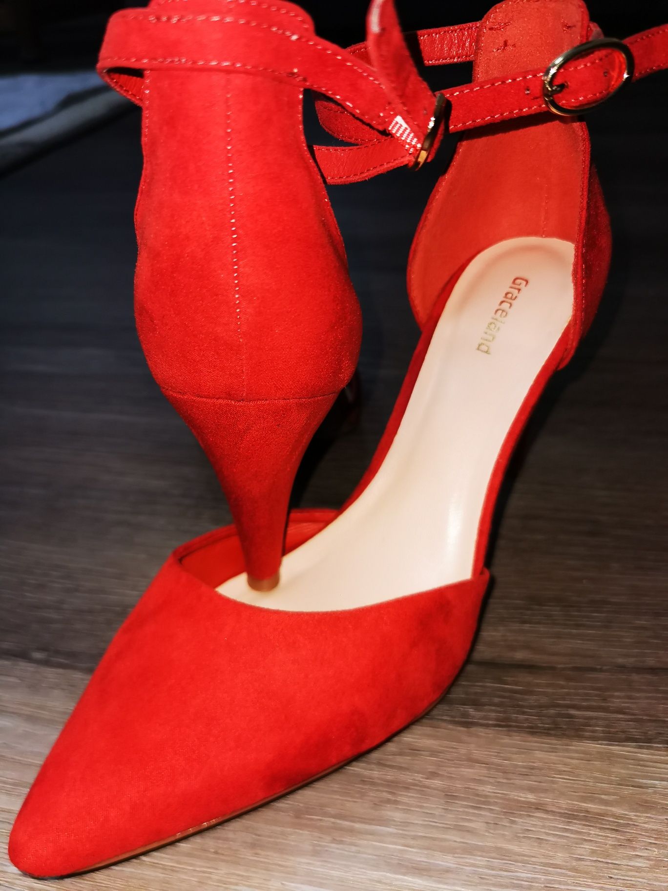 Pantofi catifea Graceland