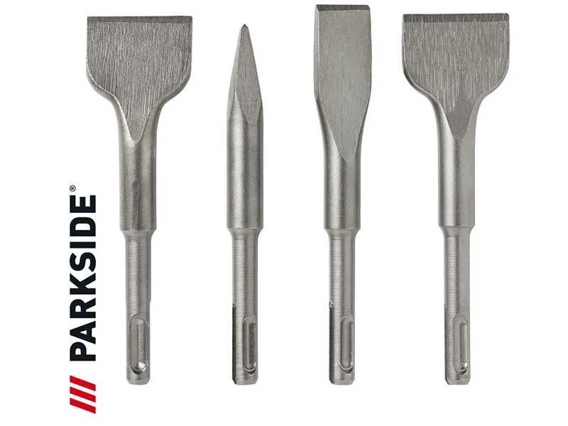 НОВИ! Къси SDS длета 4 части Parkside 140mm