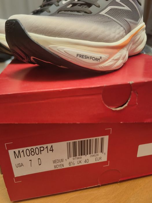 New Balance Fresh Foam X 1080 v14 "Black Cement & Angora"