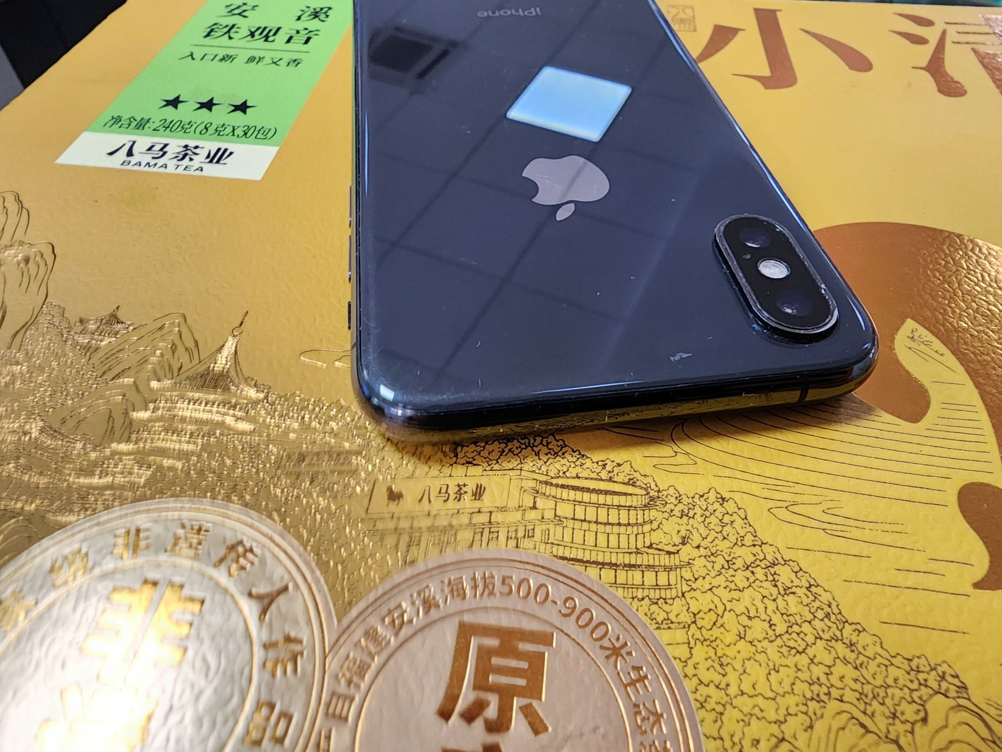 Iphone XS Black 64GB Bat 100 aybi Rasmda