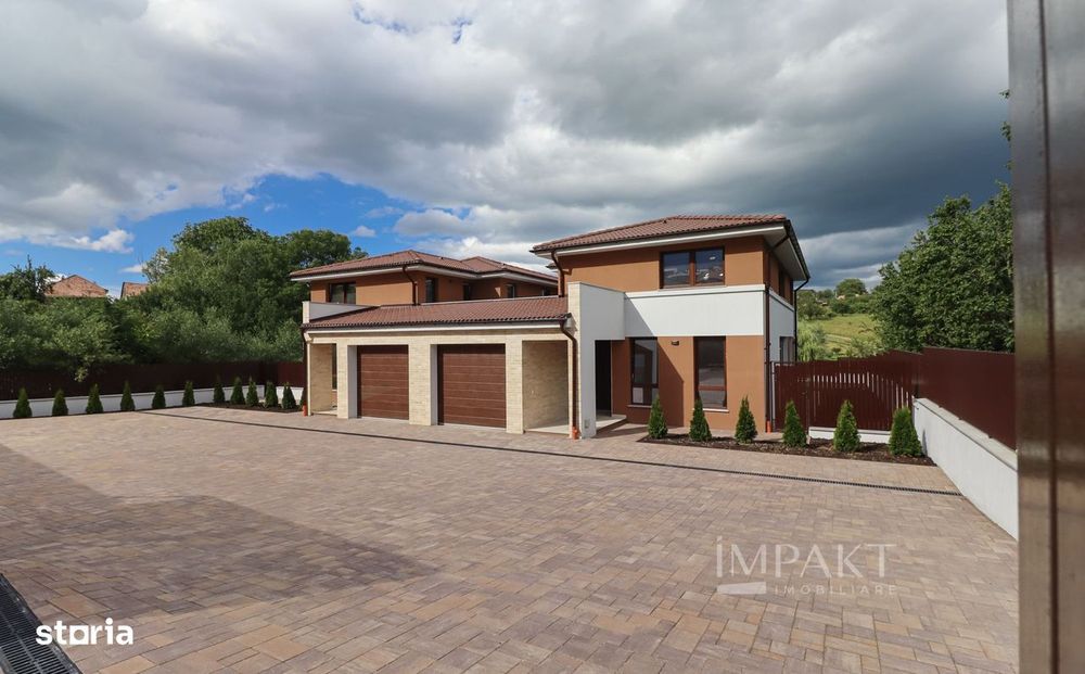 Case cuplate 5 camere si teren de 700 m2 in Feleacu