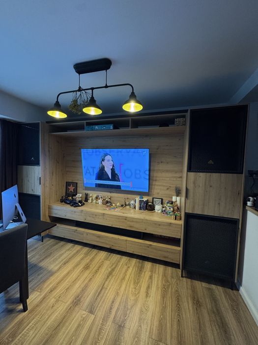 De vânzare: Mobilă de living la comandă – PAL + elemente din fier