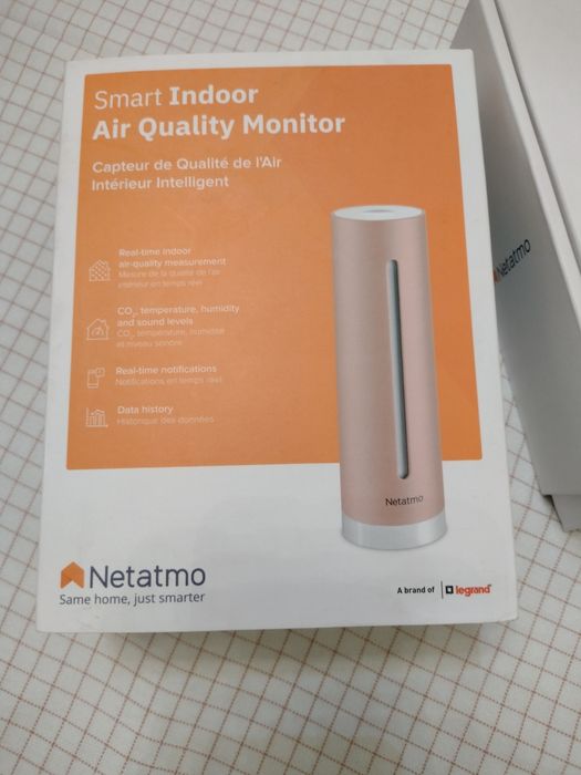 Netatmo Air Quality Monitor- станция за качество на въздуха