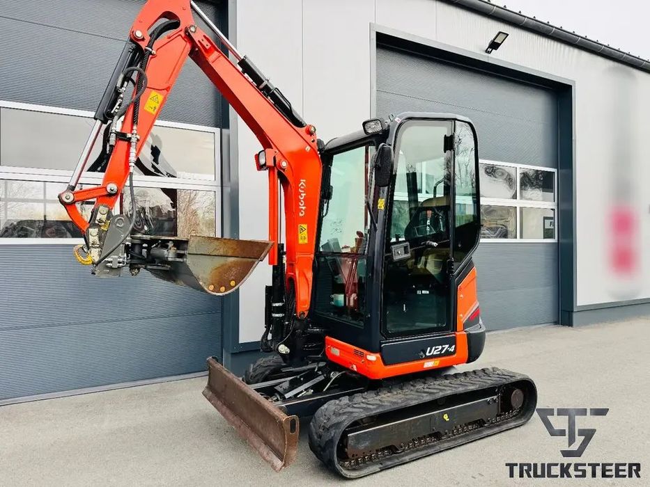 Kubota U27-4 Avans leasing de la 15% Kubota U27-4 23CP 1.300h 2019