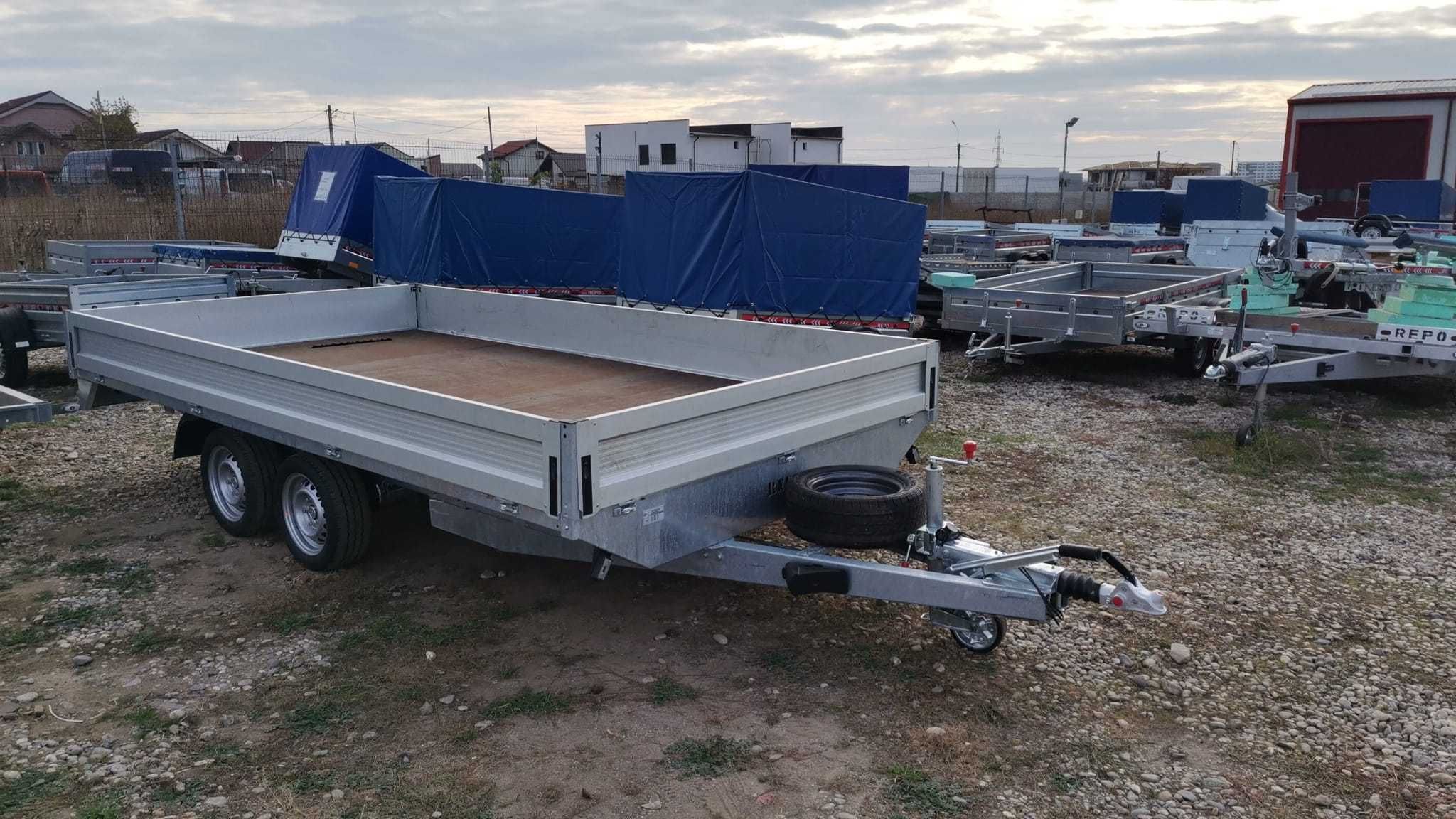 Remorca auto Cargo 410x210x30,3000-2000 kg,marfa,utilaje,apicol