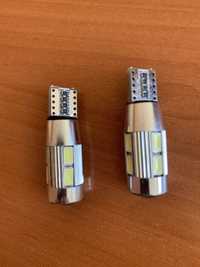LED T10 Canbus W5W (лед крушки)