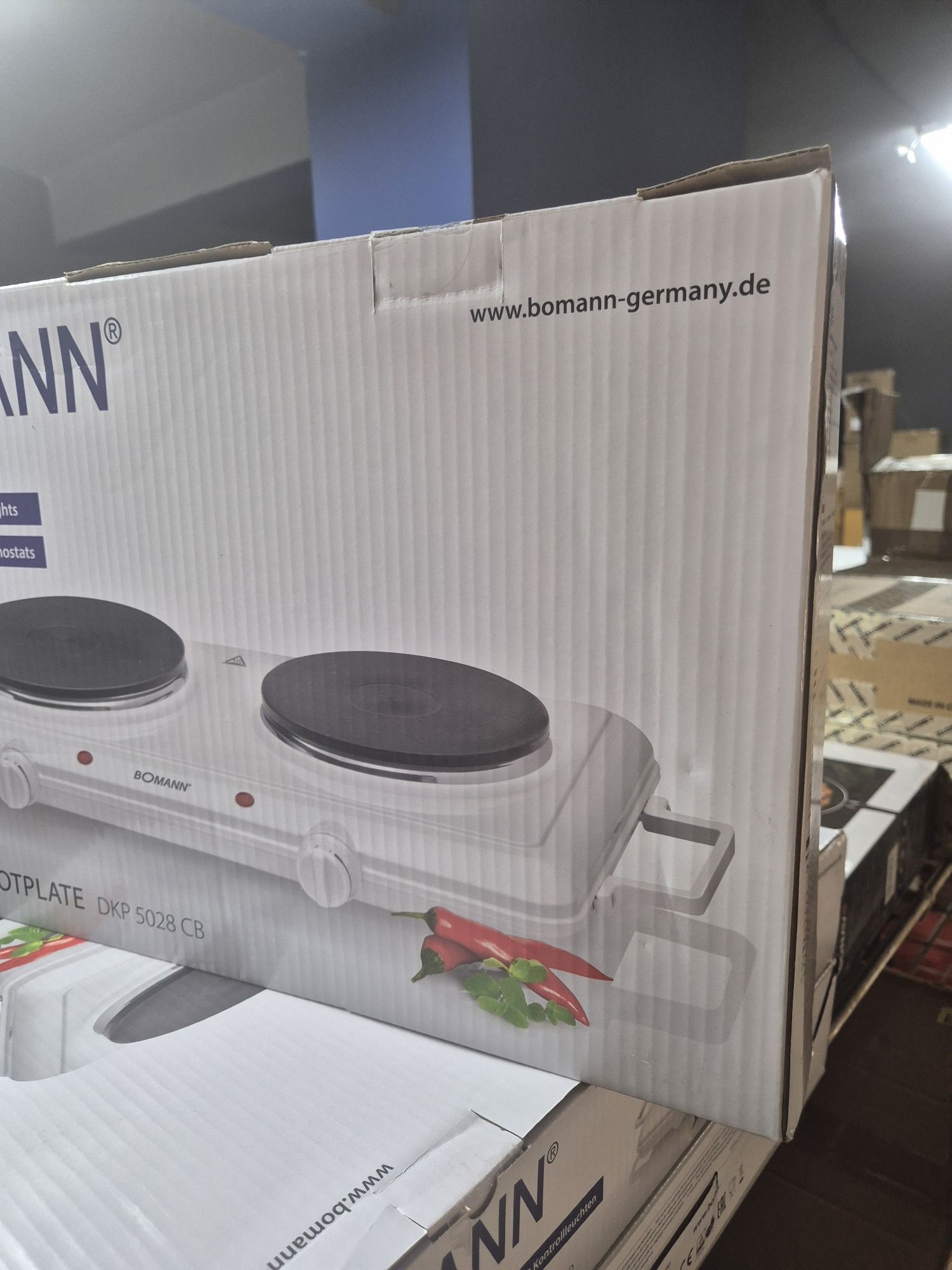 2500W Мощен двоен ел.котлон