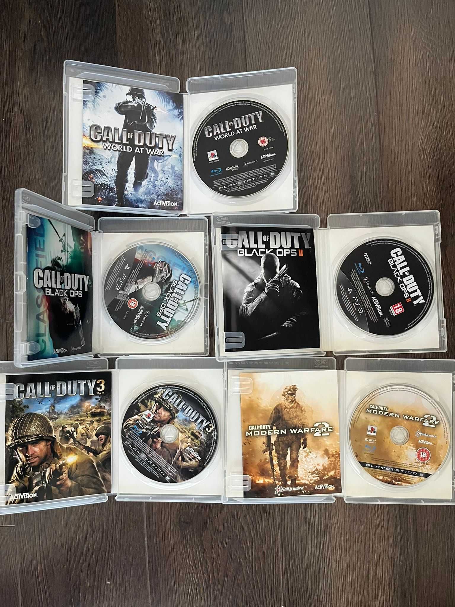Lot jocuri playstation 3 (ps3) - colectie marvel; call of duty