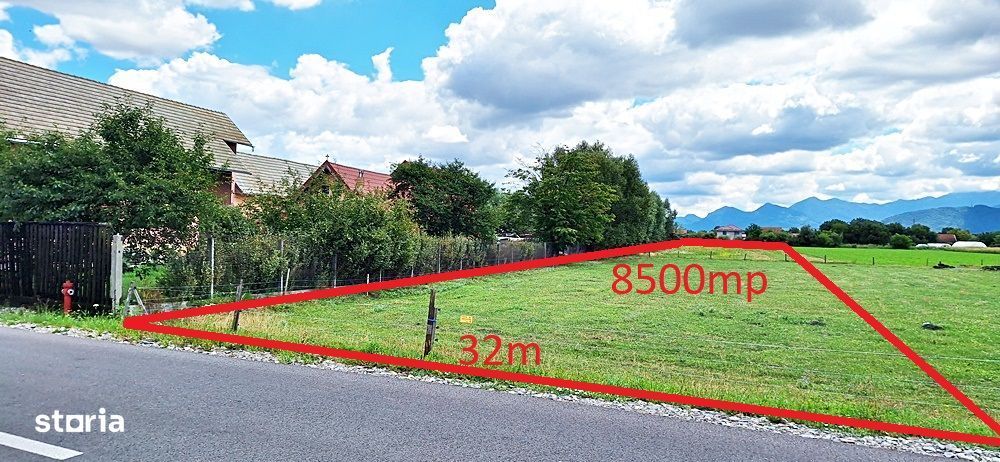 Brasov, cartier Stupini, teren intravilan 8500mp pe str Izvorului, 31