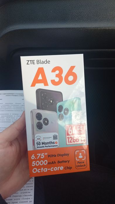 ZTE Blade A36,  с гарантией