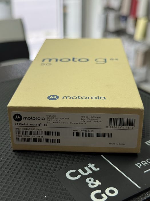 Motorola Moto G84 5G,midnight Blue,256GB/8GB RAM *ЧистоНов*2г Гаранция