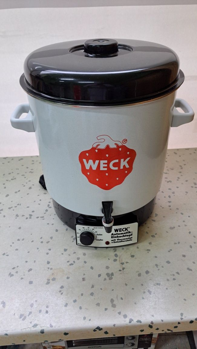 Weck консервираща тенджера с контрол на температурата и кран 29л/2000W