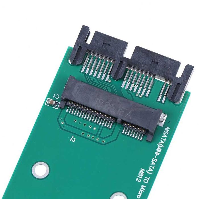 Adaptor convertor SSD mSATA - microSATA (mini SATA la micro SATA 1.8")