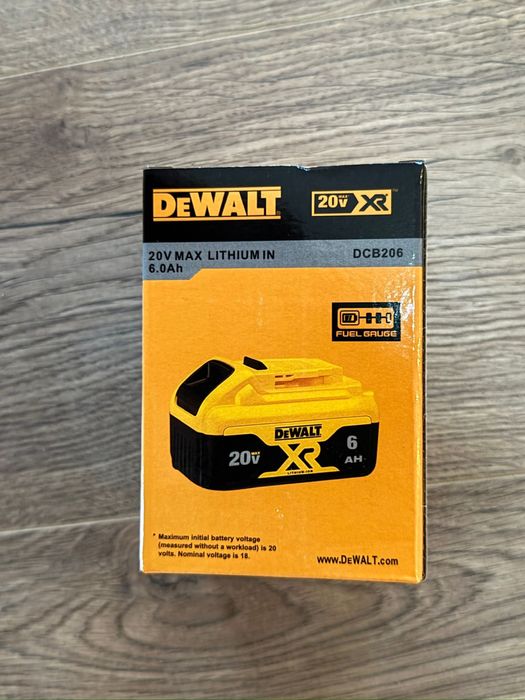 Baterii dewalt 20V 6Ah