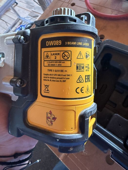 DeWalt Dw 089 Laser 3 линеен лазер червен