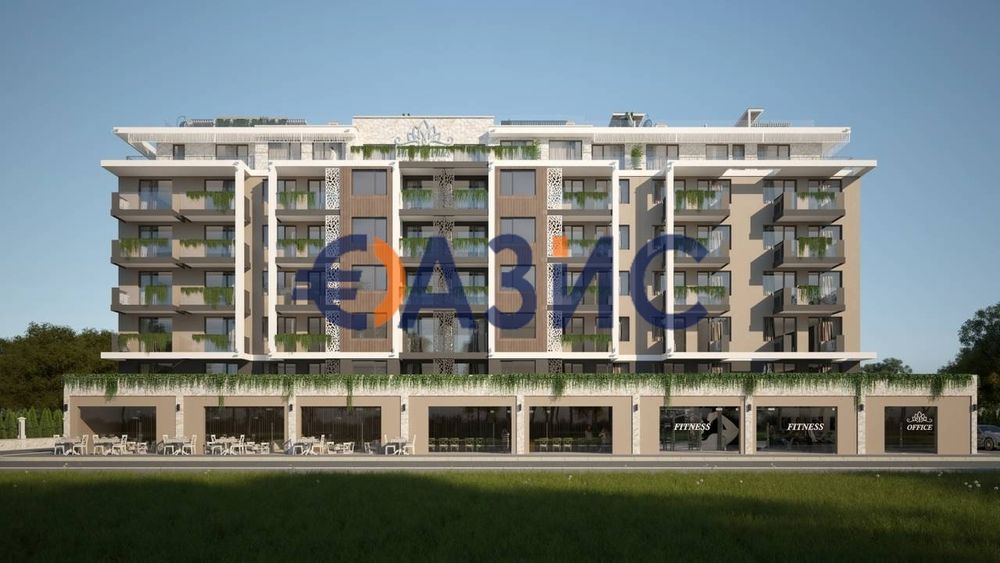 Апартамент с 1 спалня в "Суит Хоумс 8", Слънчев Бряг, 44.27 кв. м,