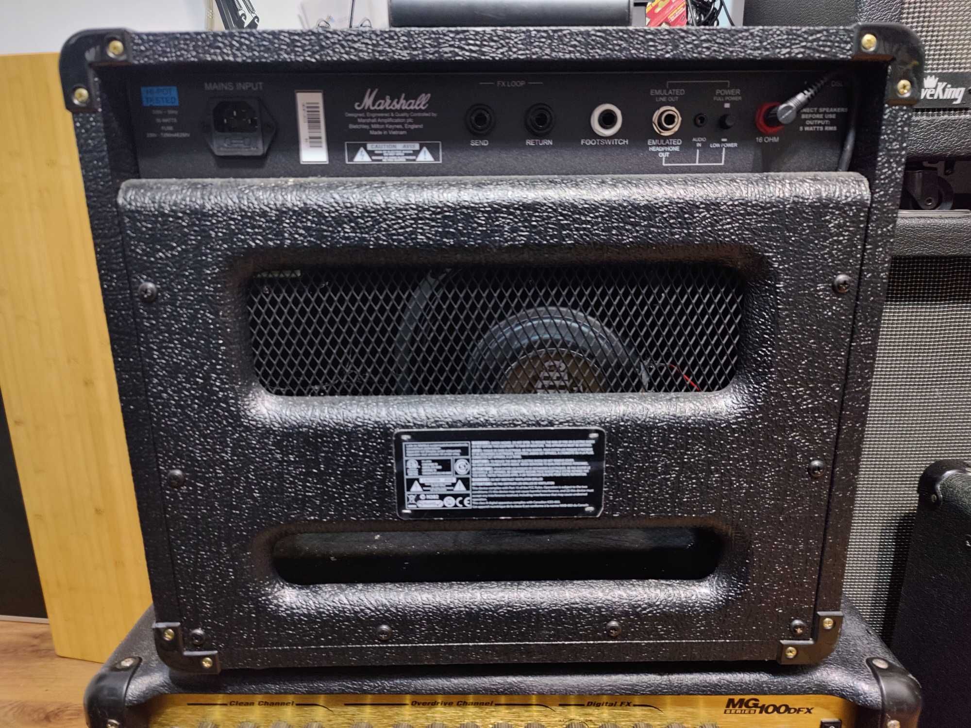 Amplificaror chitara Marshall DSL 5C, full lampa