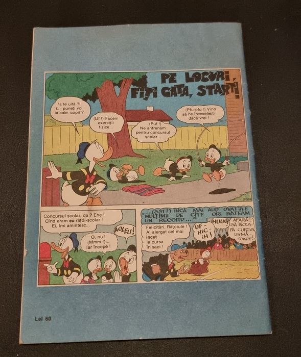 Primul numar al reviste Mickey Mouse din Romania 1991