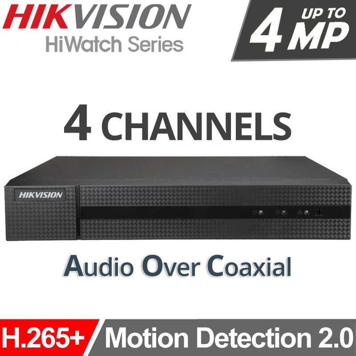 Конзолен DVR Hikvision HWD-6104MH-G4 H.265Pro+ HDTVI AHD CVI IP 3K 5MP