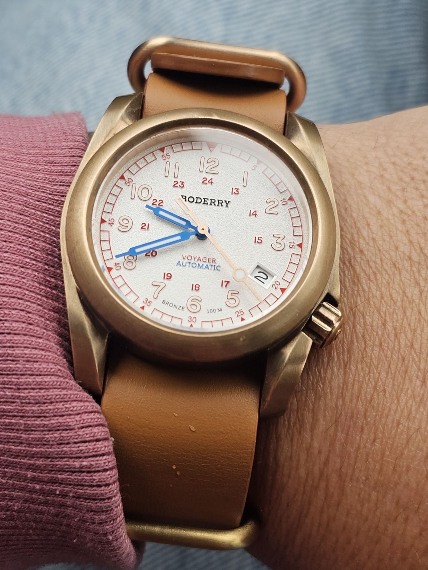 Boderry bronze automatic