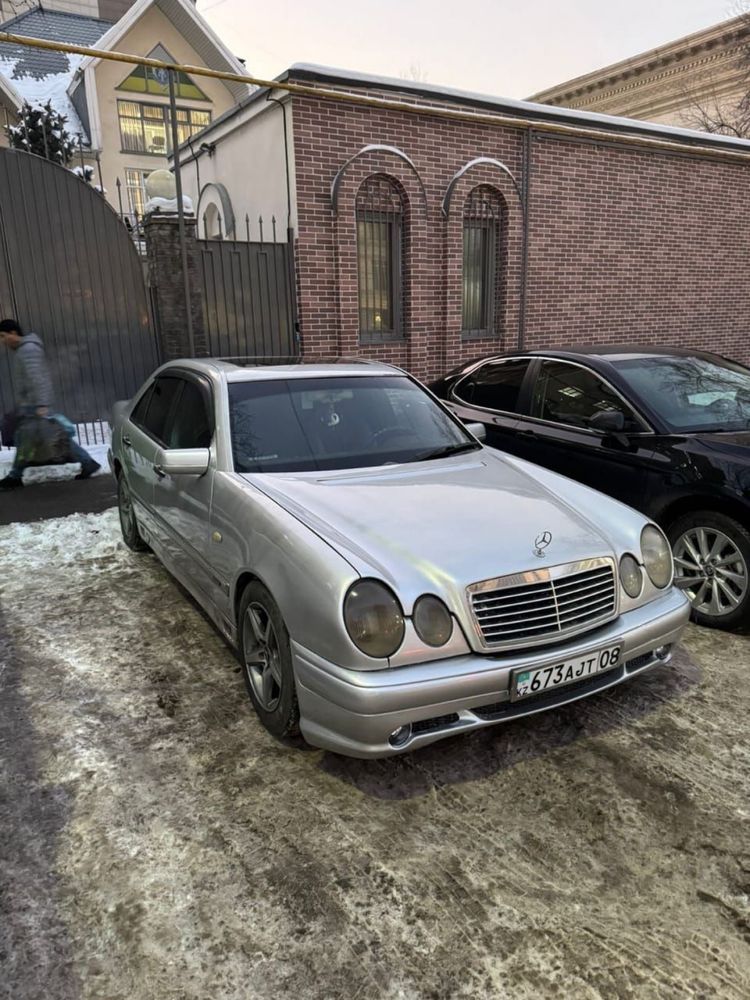 W210 В210 бампер решетка поворотник фара порог