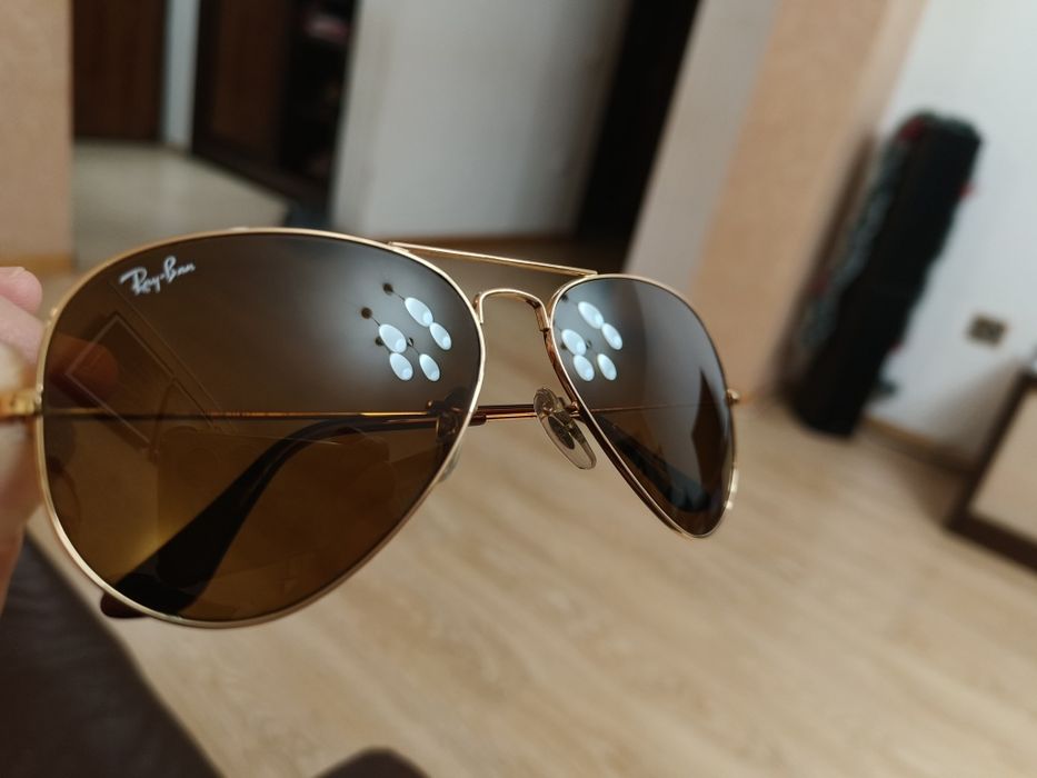 Oferta Duminică Ray-Ban RB3025 Aviator Large Metal