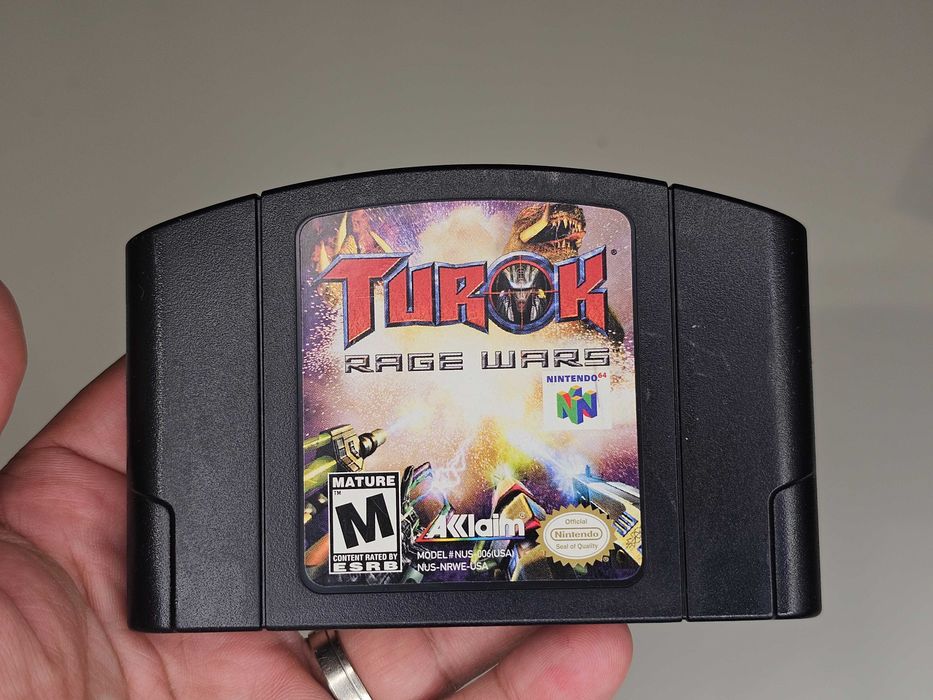 Turok Rage Wars Nintendo N64 NTSC US