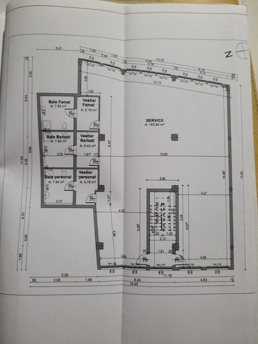 Spatiu comecial ULTRACENTRAL VICTOR BABES - etaj complet - proprietar
