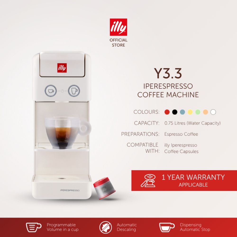 Кафемашина на капсули Illy Y3.3 iperEspresso