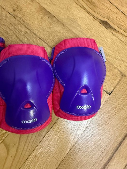 Детски Ролери Play 3 + 3бр. Протектори, Розово/Лилави - 40лв.