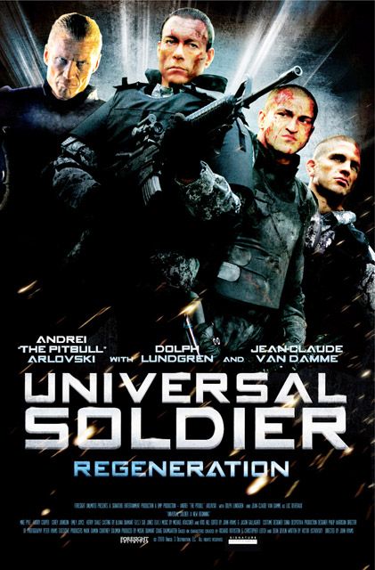 Film ,,Universal Soldier : Regeneration,, DVD