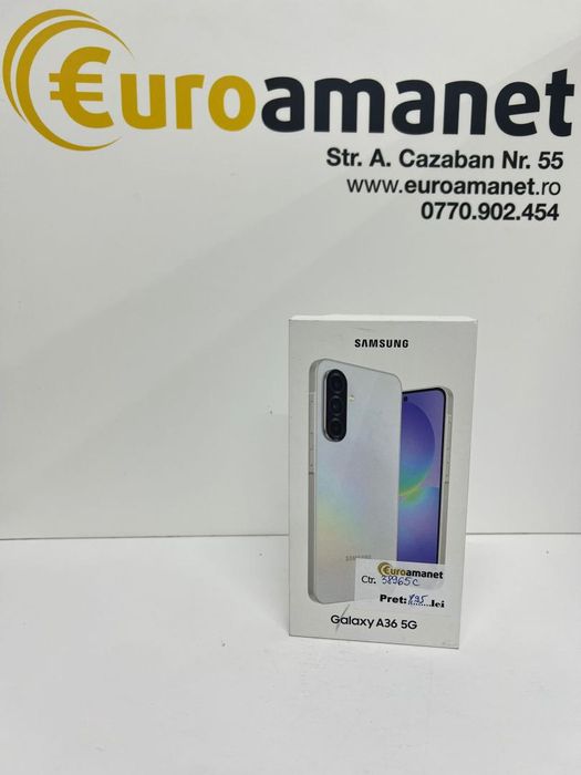 Telefon mobil Samsung Galaxy A36, Dual SIM, 6GB RAM, 128GB -I-