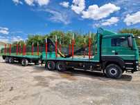 VAND ANSAMBLU Forestier MAN TGS 33.440 + Remorca EUROBODY