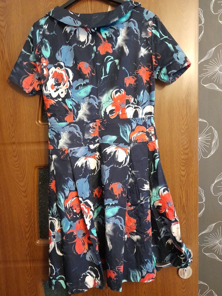 Rochie Inflorata cu buzunare