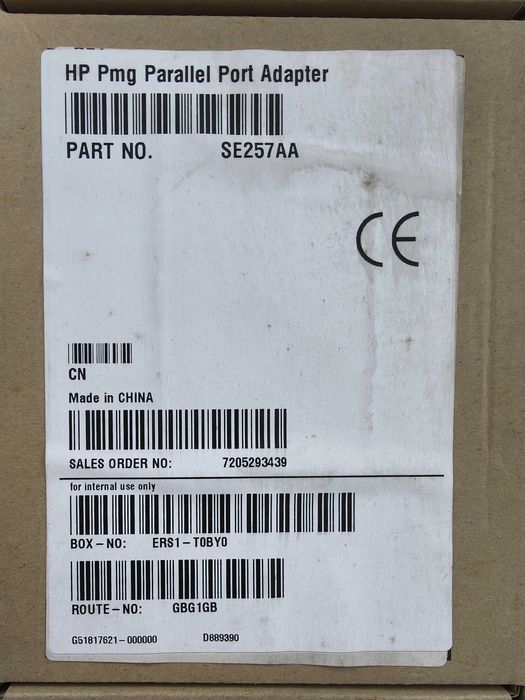 Port paralel desktop bracket și cablu original HP (455959-002) 25 pini