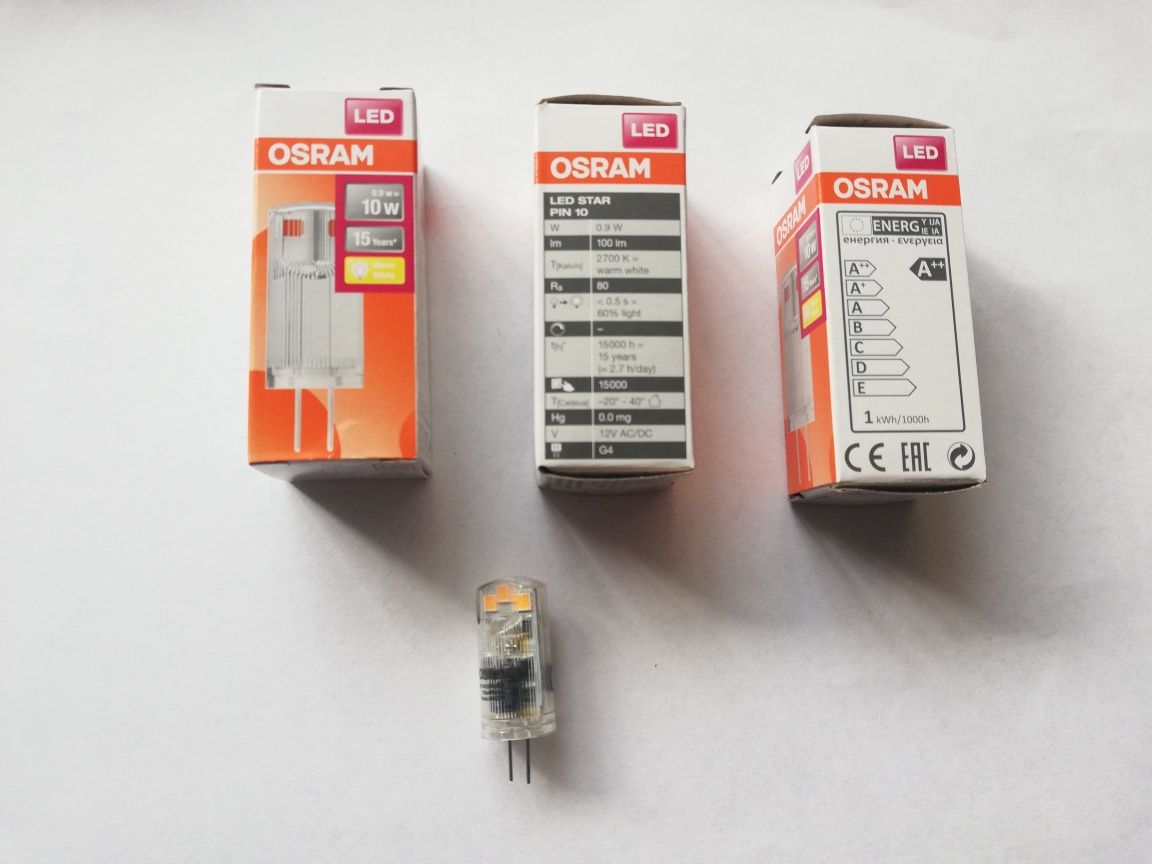 Bec LED OSRAM G4 0.9 w